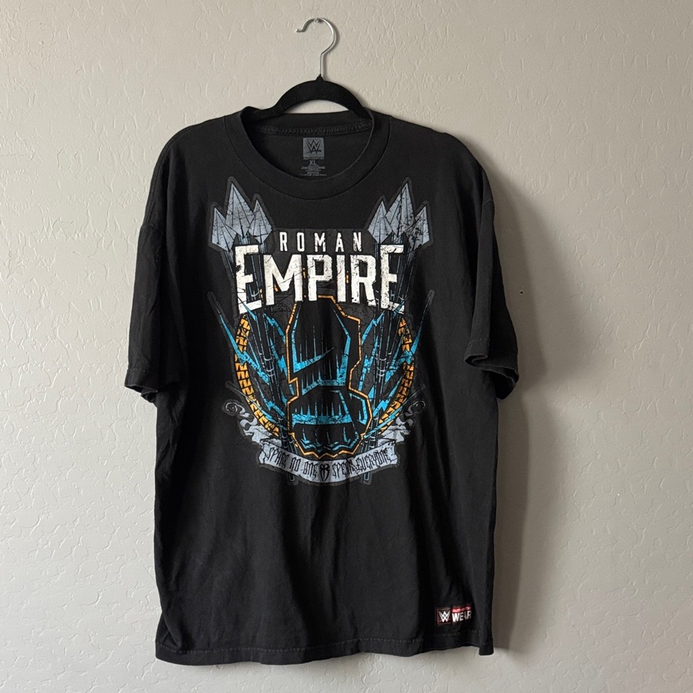 WWE Roman Empire Black and Blue Tee